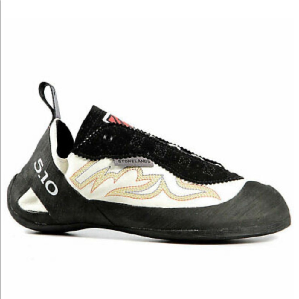 Five Ten rock climbing shoes